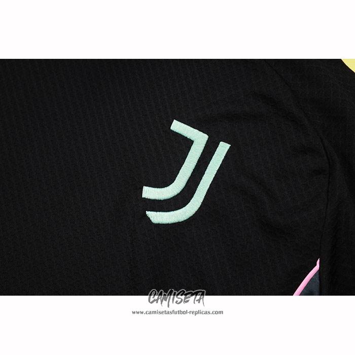 Chandal del Juventus 2025-2026 Manga Corta Negro - Pantalon Corto